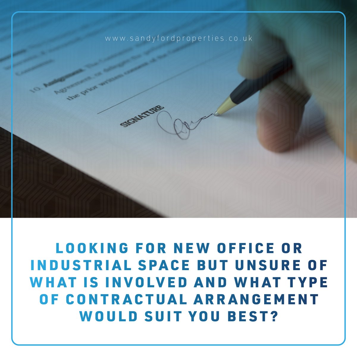 SandyfordPrope1's tweet image. What are the #leasingoptions for #commercialproperty? bit.ly/388ewmp #industrialleases #officestolet #commercialpropertylets