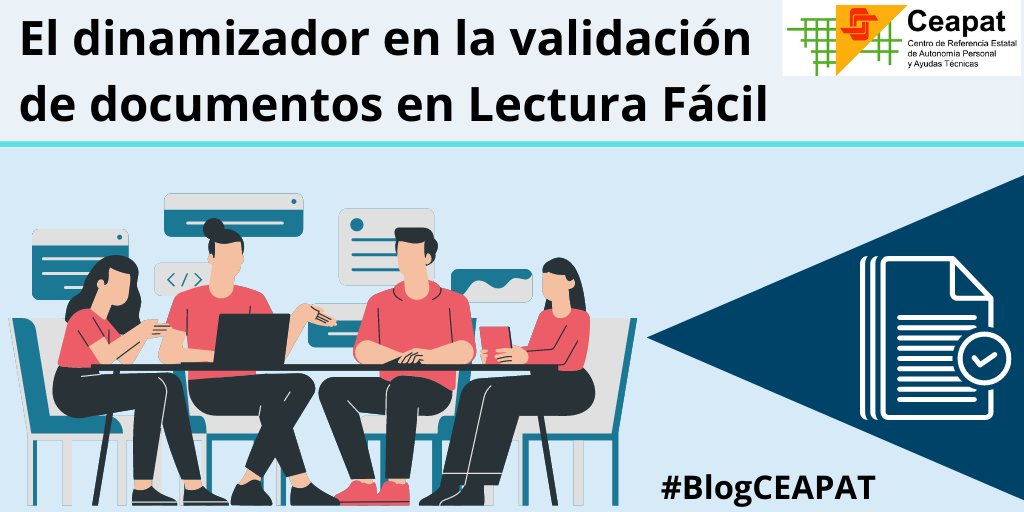 Ceapat's tweet photo. #CEAPATcomparte un nuevo artículo en su #BlogCEAPAT, sobre el papel de dinamizador en la validación de documentos en #LecturaFácil.
👉📙 Puedes acceder en https://t.co/maf1HNSkZV
#AccesibilidadCognitiva
#Logopedia
#InformaciónAccesible https://t.co/6jjV8MJdqT