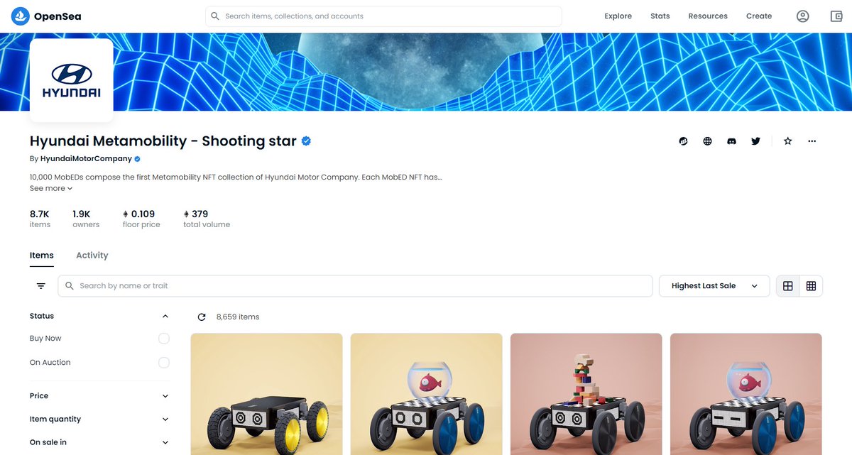 CryptoFummies's tweet photo. ■現代自動車（Hyundai）
「Hyundai Metamobility - Shooting star」という名前から、近未来的なデザインを想像してたけど、Revealされたデザインをみて「ほな近未来とちゃうやないか。他になんか言うてなかった？」となって、ウォレットをポケットに静かにしまった。 https://t.co/BFA0Dw0l0v