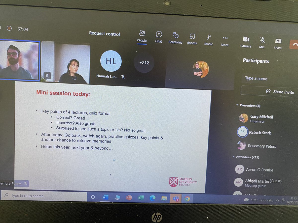 QUBAmbitionSONM's tweet photo. #InPatrickWeTrust
Here comes the end of module quiz from our own #Research #MethodsMaster @starkresearch1 
🏆🏆🥇 #QUBEBN https://t.co/fnLAQMCghS