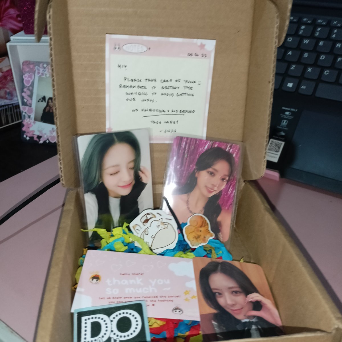 cabbitcart's tweet photo. #cabbit_mail 🖤

thank uu yuna came home safelyyy @jendeukbinnie https://t.co/N3XDBueh4U
