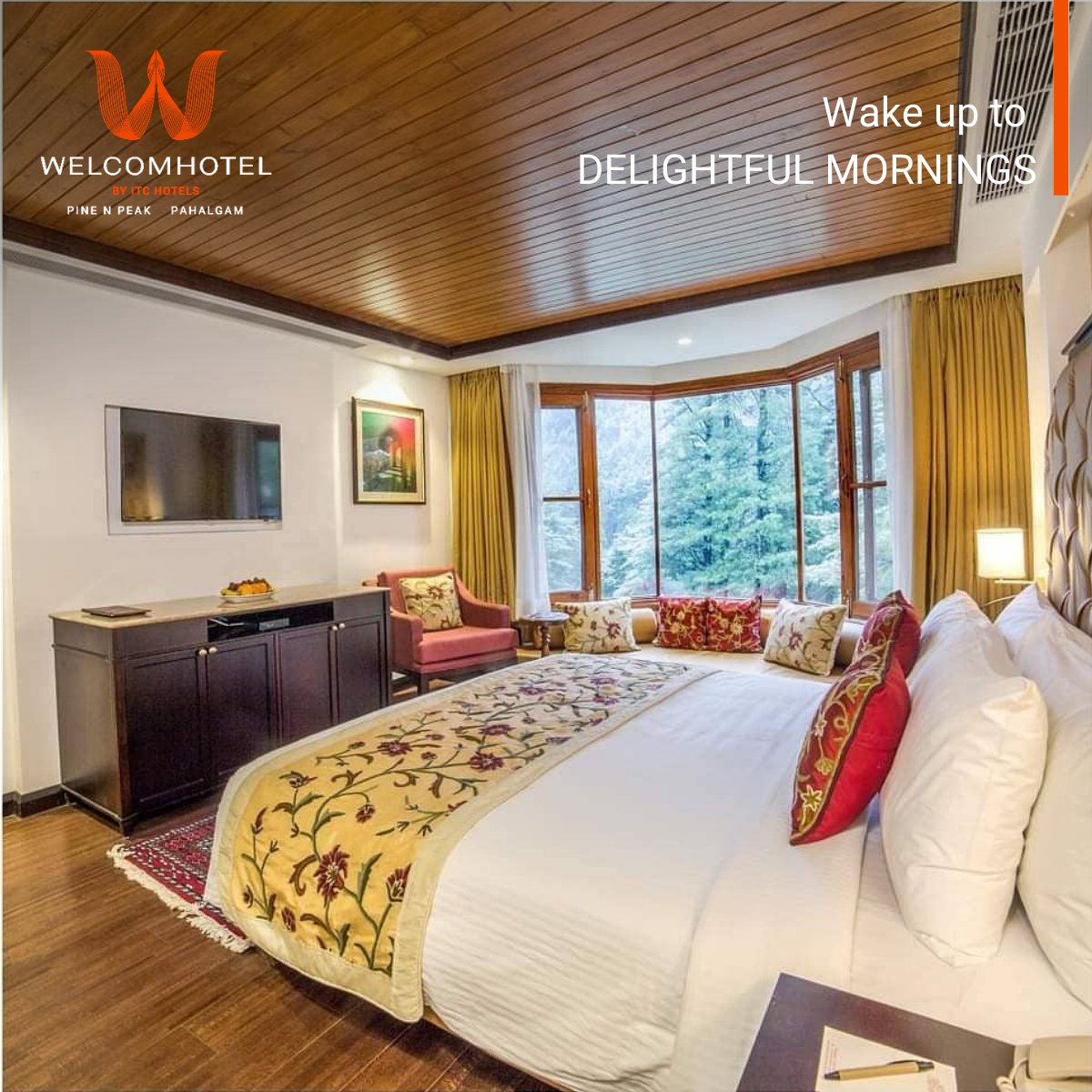 Welcomhotel Pine-N-Peak (@whpinenpeakitc) on Twitter photo At <a href="/welcomhotel/">WelcomhotelGrandBay</a>.pinenpeak pahalgam, wake up to delightful mornings in your well-appointed accommodation which overlooks lush green pines and clear blue skies.
@kusum.travels
To know more call us at +91-1936243210
#Welcomhotel #Welcomhotelpinenpeak #Pahalgam #WeAssure #pahalgam At <a href="/welcomhotel/">WelcomhotelGrandBay</a>.pinenpeak pahalgam, wake up to delightful mornings in your well-appointed accommodation which overlooks lush green pines and clear blue skies.
@kusum.travels
To know more call us at +91-1936243210
#Welcomhotel #Welcomhotelpinenpeak #Pahalgam #WeAssure #pahalgam