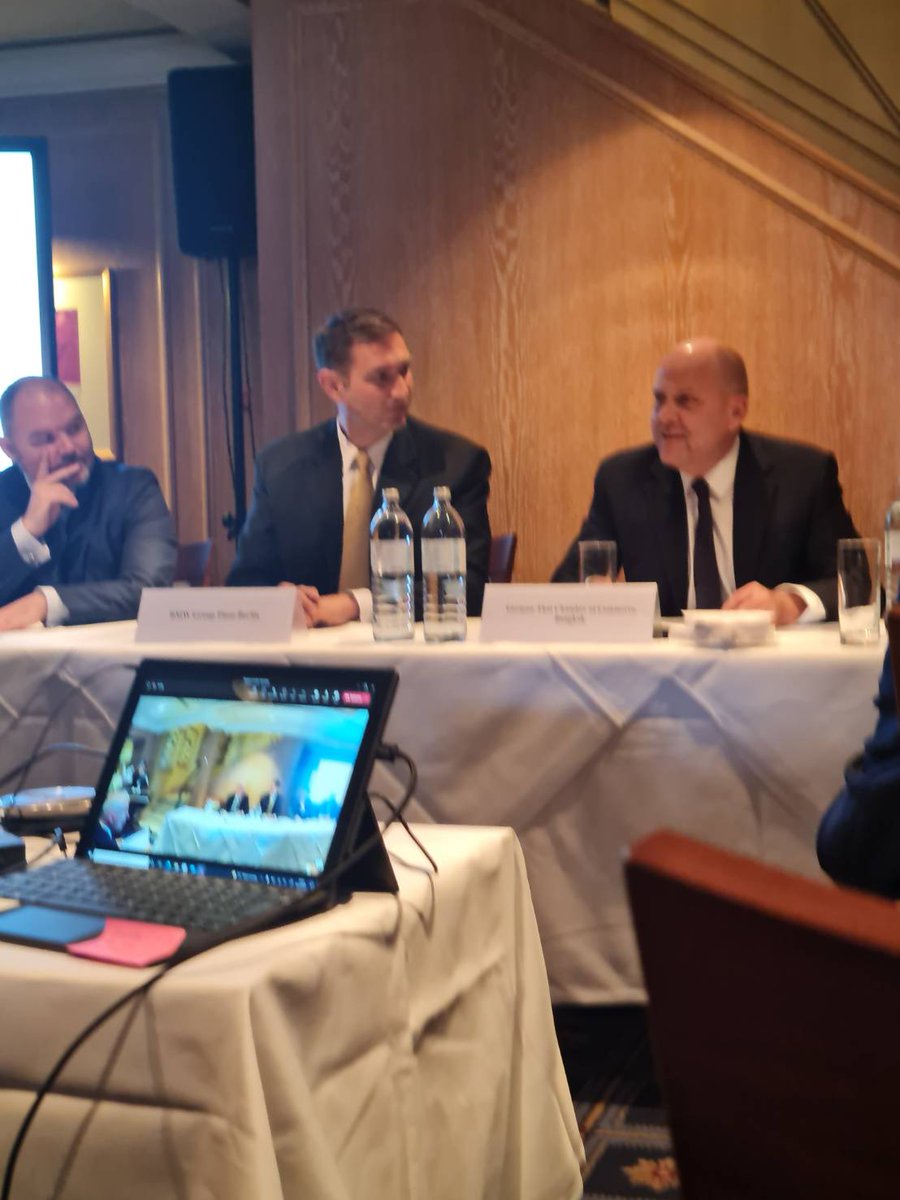 GermanThaiChamb's tweet photo. Today @ “Thailand meets Germany” event in Berlin #GTCC ED participated as a panelist on “Forging Thai-German Business Partnership” & discussed results of our survey on #EEC recently conducted among #GTCCmembers. #PartnerinThailand https://t.co/DfLCVy11rJ