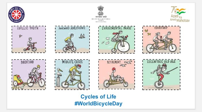 MaharashtraNSS's tweet photo. #WorldCycleDay #LetsBeFIT #AzadiKaAmritMahotsav #cycleoflife
@YASMinistry @_NSSIndia @ianuragthakur @samant_uday @NisithPramanik @pankajsinghips https://t.co/GjJrco3g4o