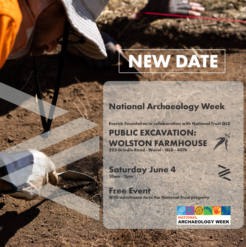 Wolston Farmhouse is hosting a public excavation where you can assist archaeologists for the day. Details: bit.ly/3a0xfAZ (A rescheduled @archaeologyweek event, previously postponed due to weather.)