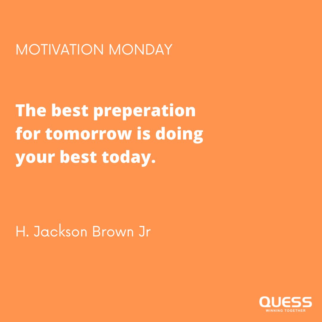 QuessITStaffing's tweet photo. Mondays are for fresh starts!
#HappyMonday

#qusscorp #mondaymotivation #newweek #newgoal https://t.co/WzfiqaCYbO