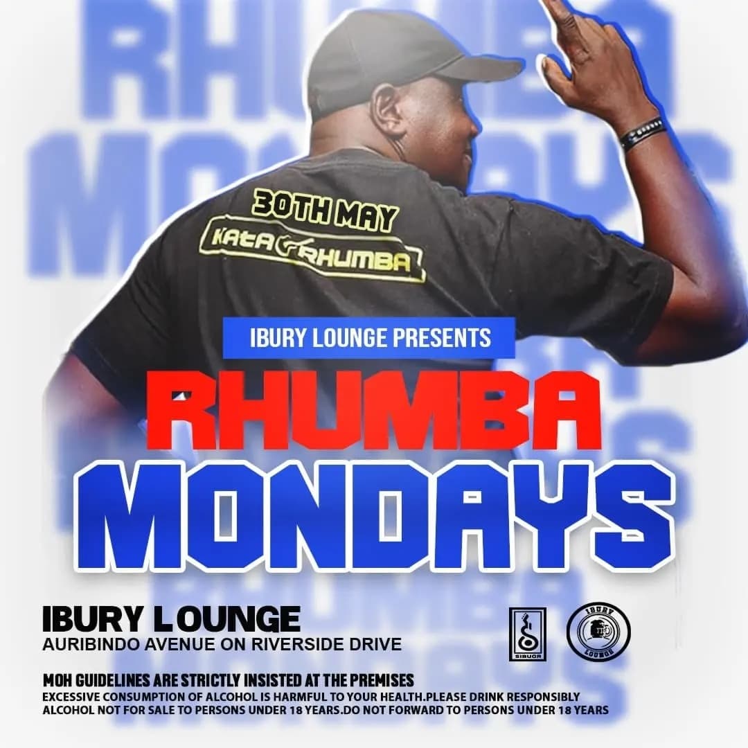 SibuorMartin's tweet photo. Rhumba MONDAYS
@ibury_lounge along Riverside drive
Karibuni sana we refresh the week
Easy cool relaxing Rhumba music
#teamsibuormartin
#sibuorwear
#niteoutkenya
#eventskenyah
Tolekaaaaaaaaaaa.... https://t.co/b4lbQcndiw