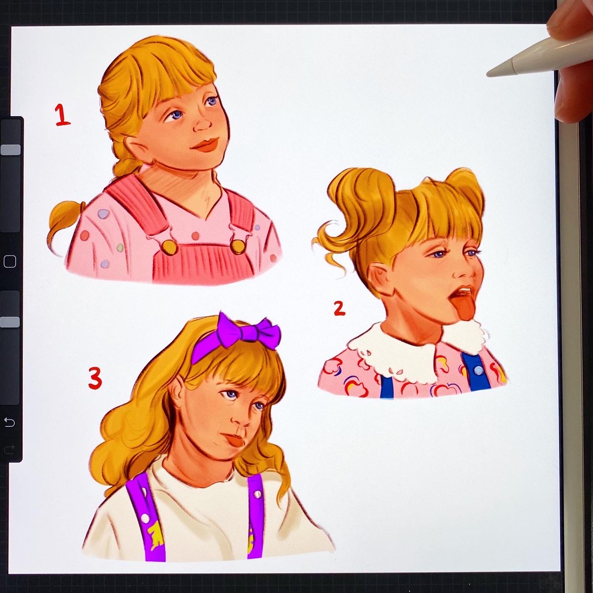 some michelle tanner moods from 2020 ✨ #procreate #fullhouse