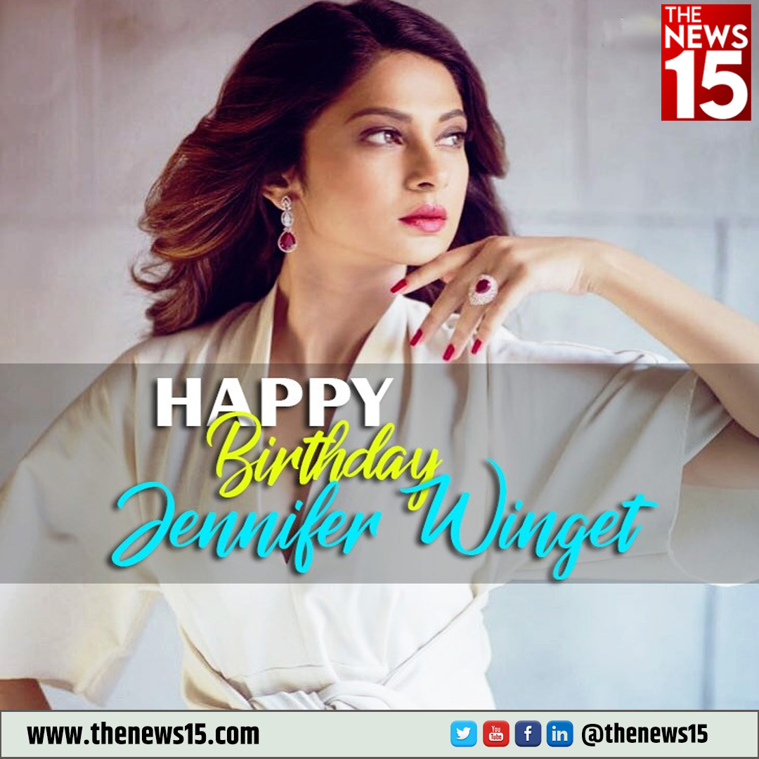 Wishing the beautiful and gorgeous Jennifer Winget a very happy birthday
.
.
.  