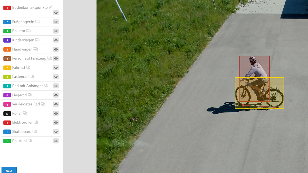 FahrradClub's tweet photo. Mach jetzt mit und hilf, ein neues System für die automatische Erfassung von Rad- und Fußverkehr zu trainieren! 🖱️ @CapeReviso erforscht Konfliktsituationen im Straßenverkehr und möchte diese reduzieren, um Radfahren attraktiver und sicherer zu machen: 👉 https://t.co/C21H6vyJGS https://t.co/HT3s9rXOd1