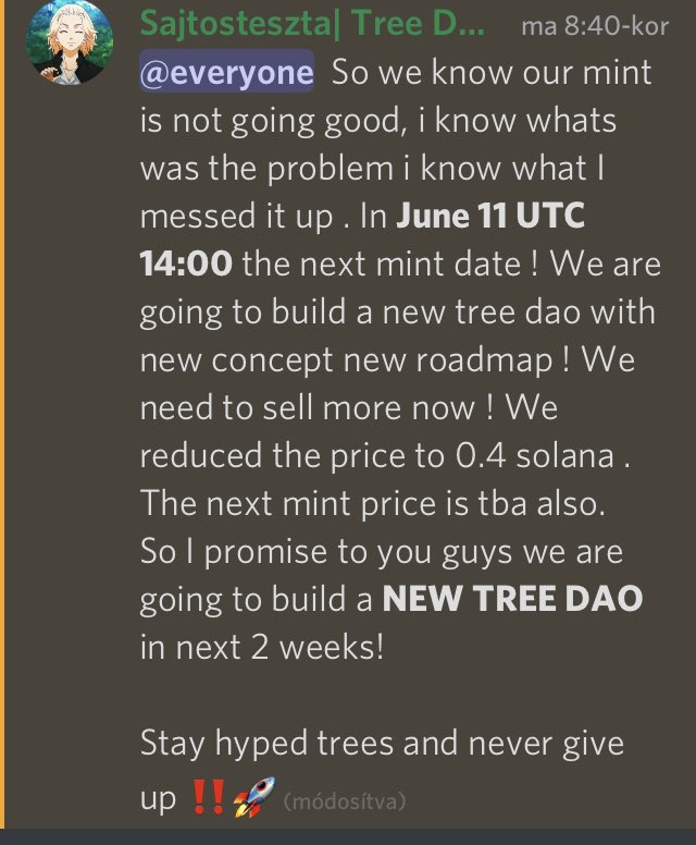 TreeDAOO's tweet image. #SolanaGiveaway #NFT #mint @SolaLandHQ @NFTreesOnSol