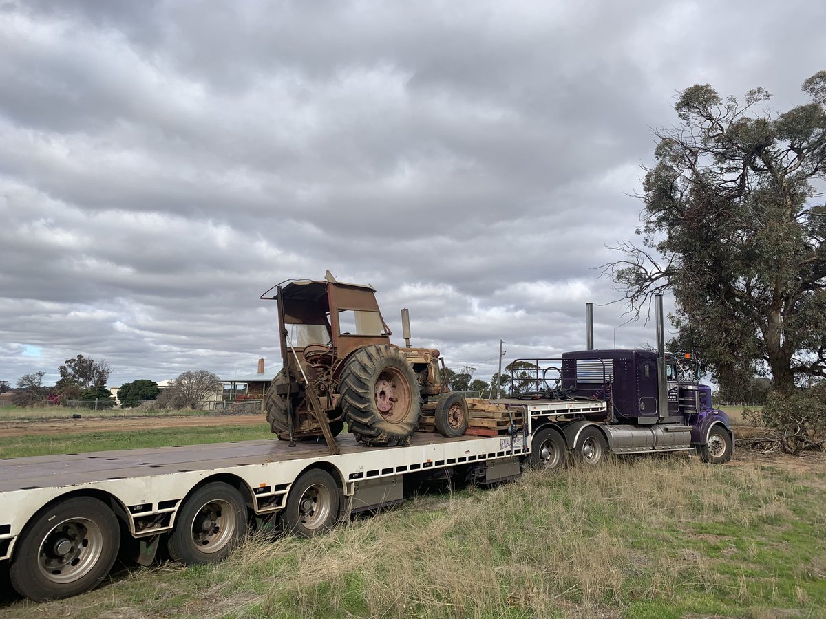 Shayne Smith (@114gate) on Twitter photo Farewelled one of our old W7 International tractors that the old man cut his teeth on today. Donated it to the horsepower highway crew in Gnowangerup. Be good to see it on the road someday all spruced up! <a href="/jeza1487/">jeremy bailey</a> <a href="/YogiKendall/">Glenn 'Yogi' Kendall</a> Farewelled one of our old W7 International tractors that the old man cut his teeth on today. Donated it to the horsepower highway crew in Gnowangerup. Be good to see it on the road someday all spruced up! <a href="/jeza1487/">jeremy bailey</a> <a href="/YogiKendall/">Glenn 'Yogi' Kendall</a>