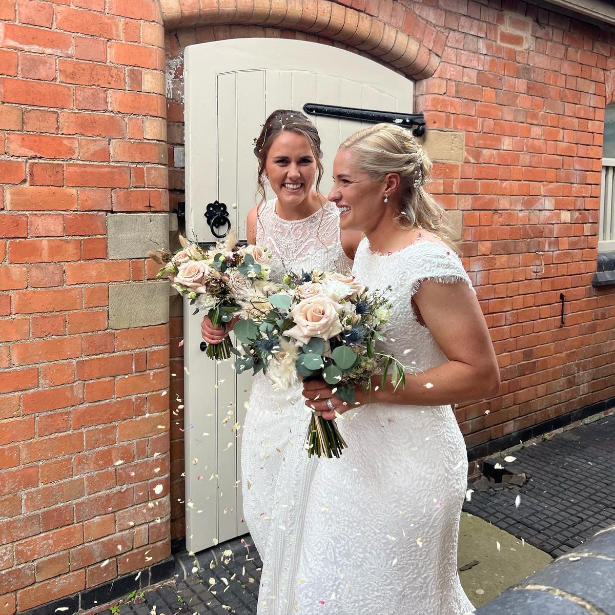 Our warmest congratulations to Katherine Brunt &amp; Nat Sciver who got married over the weekend ❤️