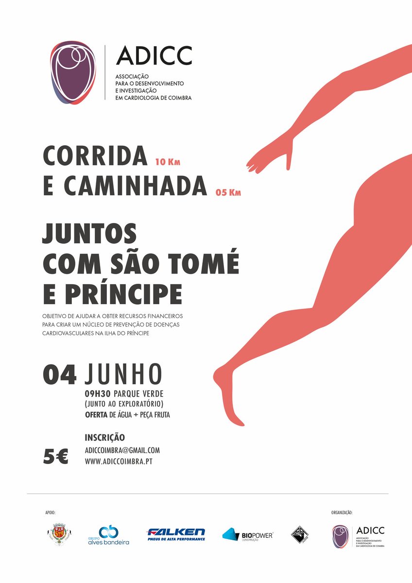 Corrida Solidária! #cardioCHUC #UnicCHUC