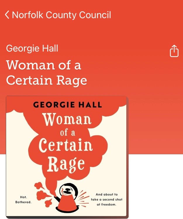 NorfolkLibs's tweet photo. This week's audiobook recommendation is 'Woman of a certain rage' by @GeorgieHallUK 
'This novel is everything a fantastic read should be: insightful, funny, truthful, sensitive, beautifully observed and above all well-told. READ IT!!' @freya_north  
🤩🎧 https://t.co/bTZRbXwZZg https://t.co/Ef5WXqATpV
