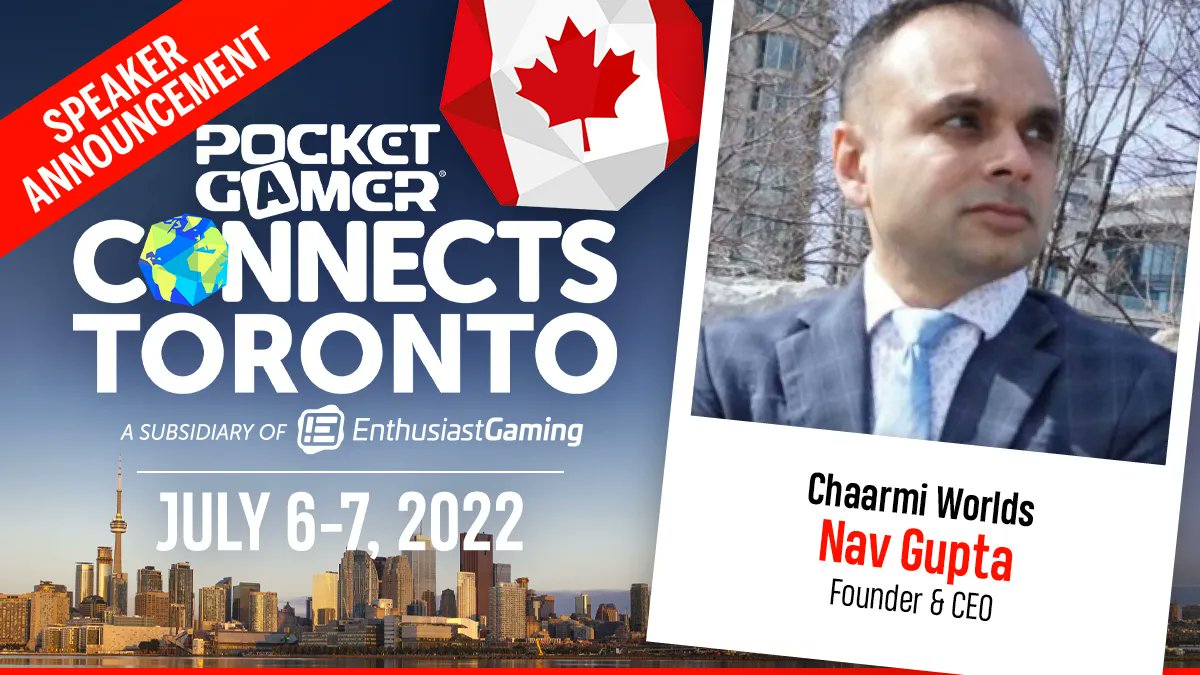 Pocket Gamer Connects (@pgconnects) on Twitter photo 📢 NEW SPEAKERS CONFIRMED: <a href="/PollenVC/">Pollen VC</a>’s <a href="/martinmacmillan/">Martin Macmillan</a>, MAYZ’s Matt Rutledge, <a href="/doublespeakgame/">doublespeak games</a>’s Michael Townsend & <a href="/ChaarmiWorlds/">Chaarmi Worlds Inc.</a>’ Nav Gupta join us for #PGConnects Toronto on July 6-7.
Book now, save CAD$350 with Early Bird prices: bit.ly/3MmWoE3 👀 📢 NEW SPEAKERS CONFIRMED: <a href="/PollenVC/">Pollen VC</a>’s <a href="/martinmacmillan/">Martin Macmillan</a>, MAYZ’s Matt Rutledge, <a href="/doublespeakgame/">doublespeak games</a>’s Michael Townsend & <a href="/ChaarmiWorlds/">Chaarmi Worlds Inc.</a>’ Nav Gupta join us for #PGConnects Toronto on July 6-7.
Book now, save CAD$350 with Early Bird prices: bit.ly/3MmWoE3 👀