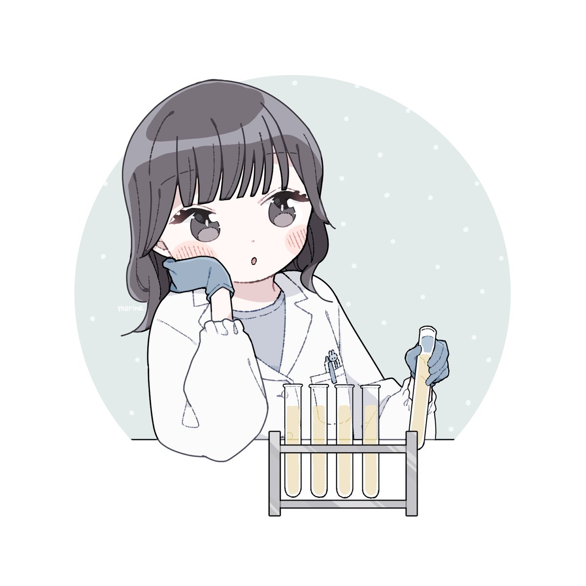 フリーアイコン女の子のtwitterイラスト作品