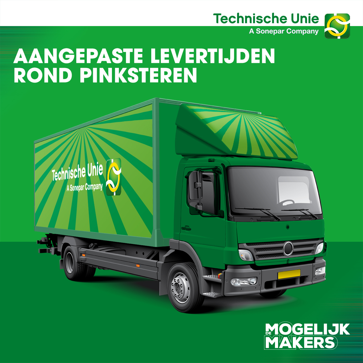 Om u ook rond Pinksteren optimaal van dienst te zijn, informeren wij u graag over onze aangepaste dienstverlening.
Lees het hier: bit.ly/3E2N7xV