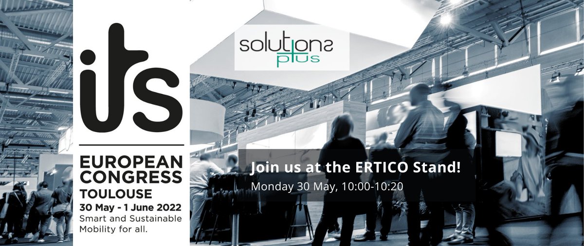 ERTICO's tweet photo. 👋Do you know who is involved in the @SOLUTIONS_EU? Join us this morning at 10 am 📍 @ERTICO stand [E11] to discover the #StartUps involved in shaping clean and smart# mobility worldwide!🌍 #TalkingITS #SOLUTIONSplus #CleanMobility #InnovativeSolutions #ITSToulouse2022 https://t.co/DIhMd5HaLO