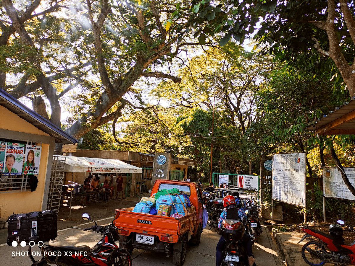 WaykiChainPH's tweet photo. We enter to the entrance of Ipo Dam https://t.co/QPNoygdGsc