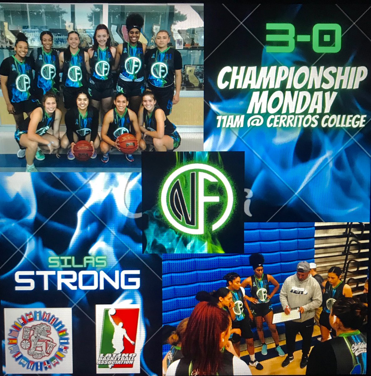 CoachRich24's tweet photo. Team NF WBB 3-0 start and off to the ship tomorrow. Proud of our ladies! #TeamNF #SilasStrong #WBB https://t.co/YxipygRYRO