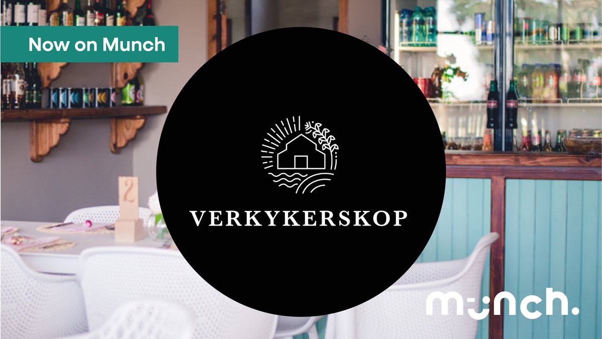 Verkykerskop Coffee Shop &amp; Resaurant is now on Munch! ☕️

Download the Munch App and enjoy all your favourites today! munch.cloud

#restaurant #pointofsale #orderonline #digitalordering #payments