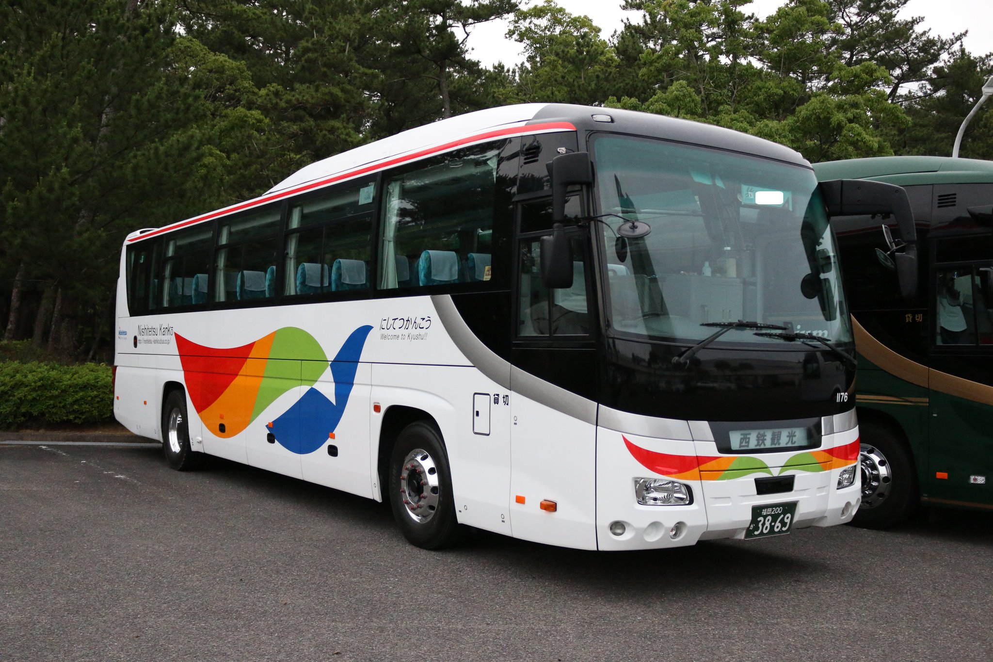 バスコレクション改造新型ガーラ西鉄観光バス福岡ツアーカラータイプ