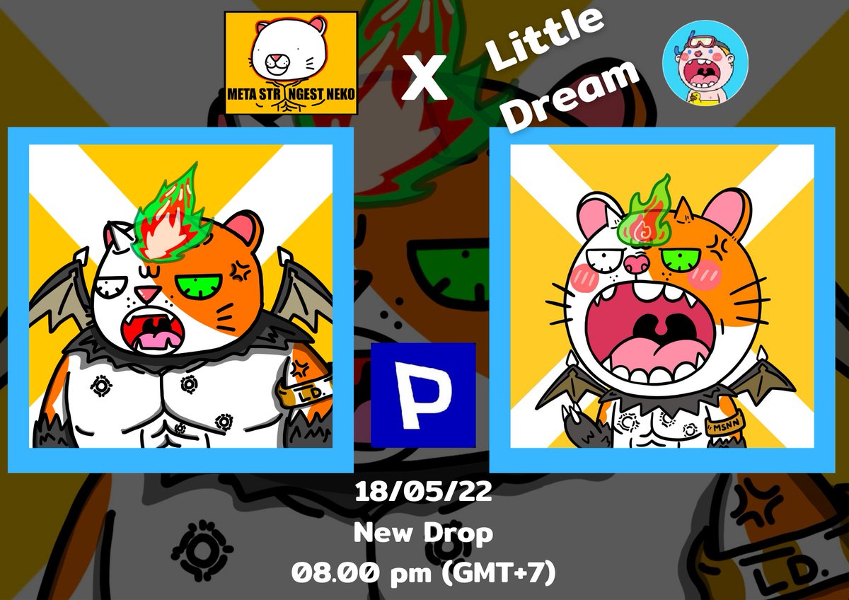 Available on @ParasHQ 
Meta Strongest Neko
X Friends 🤝
paras.id/token/x.paras.…
paras.id/token/x.paras.…
paras.id/token/x.paras.…
paras.id/token/x.paras.…
Thank you everyone for support
#NFTdrop #NFTTHAILAND #NFTcollections #NEARProtocol #NEARnft #NEARcollector