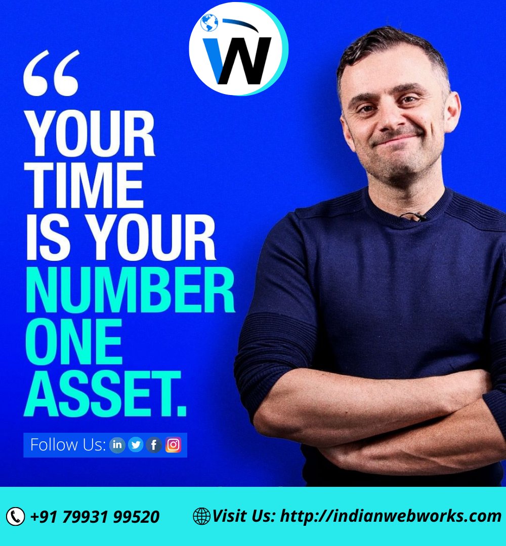 indianwebworks1's tweet photo. Your time is your number one asset.

Talk to our expert: +91 7993199520

Visit Us: https://t.co/yGOpjq0TEy

From:
Indian Webworks Team.

#Your #Timeis #Your #Number #One #Asset https://t.co/zi4u3I3Myr