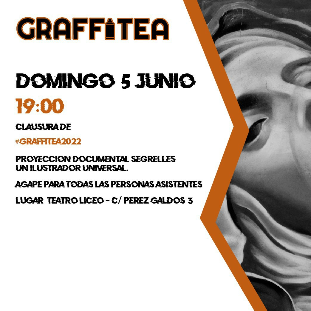 TarascaTurisme's tweet photo. Ya lo tenemos aquí!! 😊 esta semana os esperamos a tod@s en #Cheste, con @graffitea.cheste estaremos dándolo todo en la #VisitasGuiadas, Viernes, Sábado y Domingo. Si quieres #Disfrutar #Descubrir #StreetArt no te lo puedes perder!! Recordad que es imprescindible reserva previa😉 https://t.co/zYyW6D8UZV