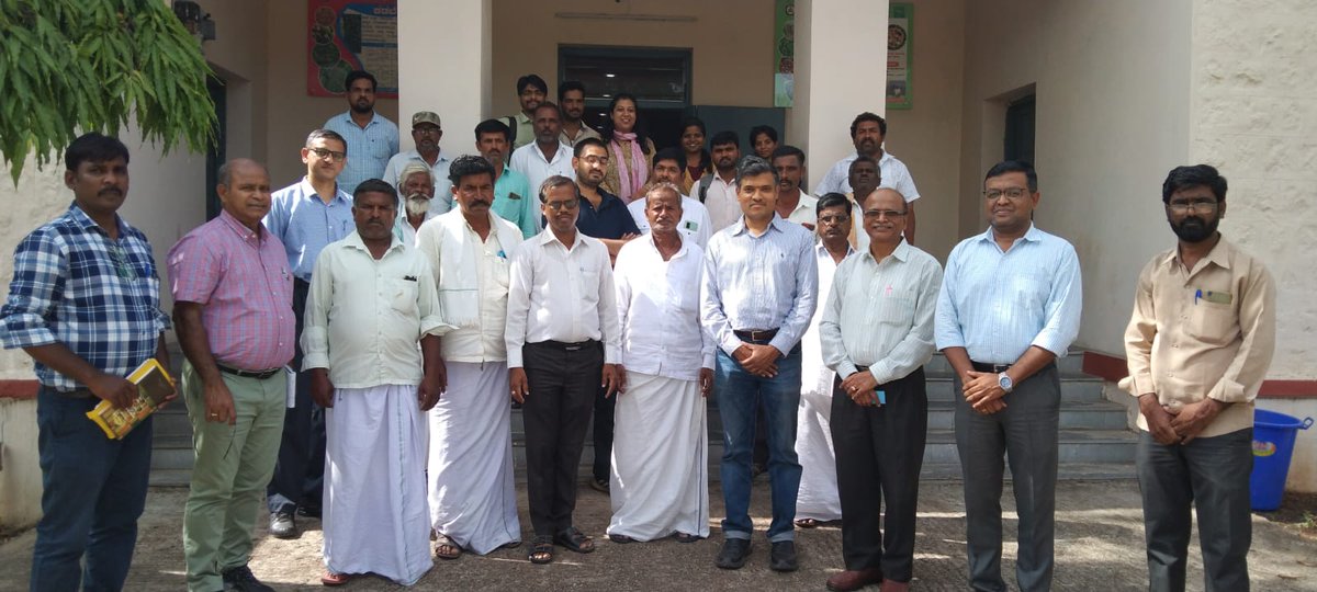 ACIWRM_GoK's tweet photo. Last week we were at Dy-17 & Dy-95 & rolled out our #LandandWaterManagement (LWM) pilots at these two sites. Together with multiple stakeholders, we hope to manage the land & water for people & nature.
#CADA #WUCS @KritsnamTech @Jankalyana @IITKanpur #UniversityofAgriSciRaichur https://t.co/BG33olIMx4