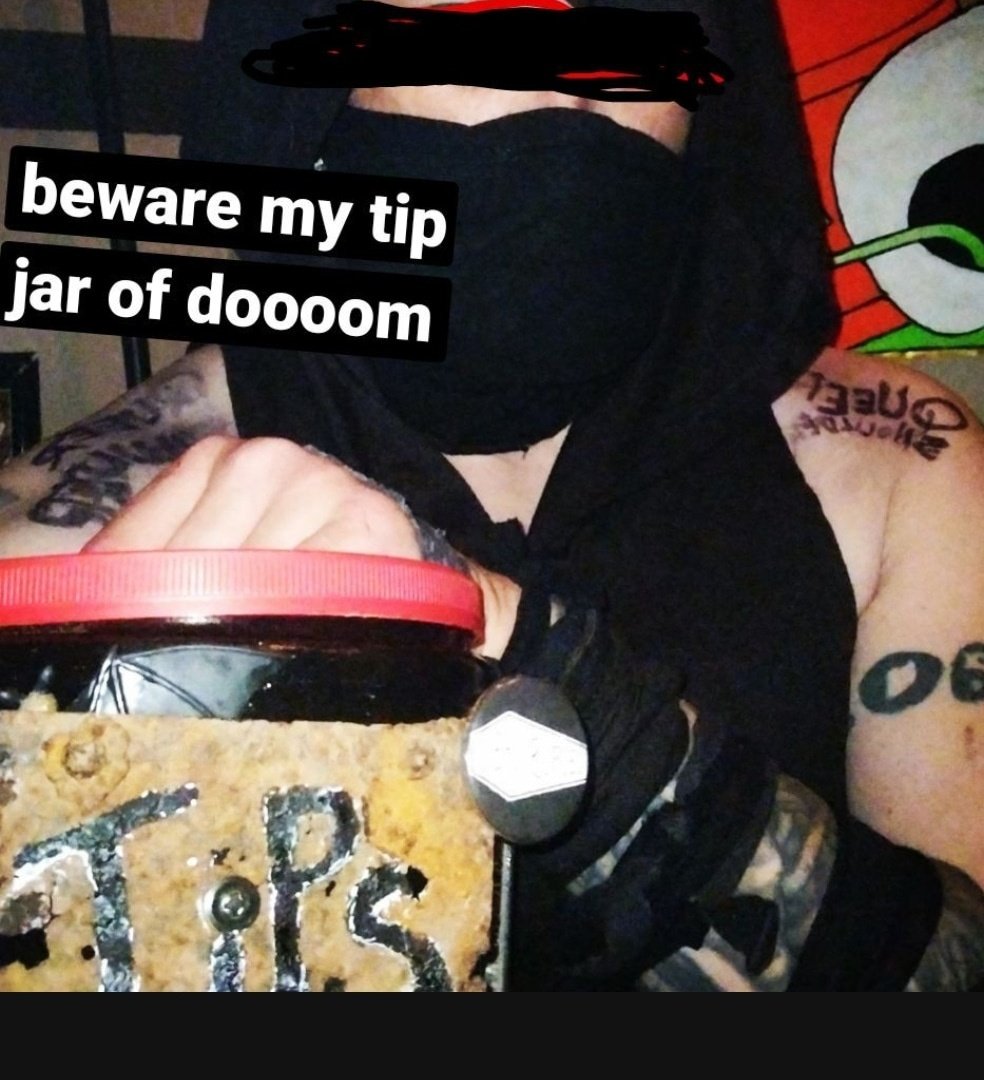 Working coat check at <a href="/the_mercury/">mercury@machinewerks</a>. Your post-pageant Gothic finery is safe w/ the coat goblin.