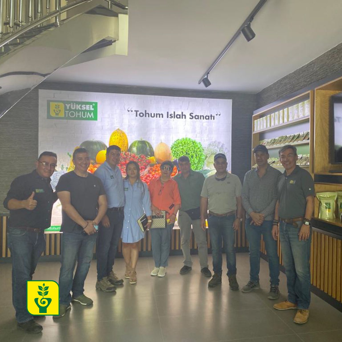 yukselseeds's tweet photo. Last week our colleagues from #LatinAmerica visited our headquarters in Turkey together with our partners #Eurosemillas from Colombia and #TodoAgro from Ecuador
This visit was useful to offer a training and to observe the new varieties that we will soon present in these #markets https://t.co/yppwPVKudZ