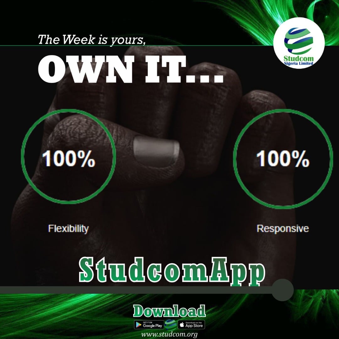 StudcomL's tweet photo. Welcome to a new week!!!
.
.
.
#studcom #quotes #education #educationmatters #nigeria #nigeriaschool #motivation #lagos #lagosnigeria #studcomapp #likesforlike  #follow4followback #mondaymood #studcomapp #studcomnigerialimited #chrislandschools #children #parents #parenting https://t.co/lWUtWvWB60