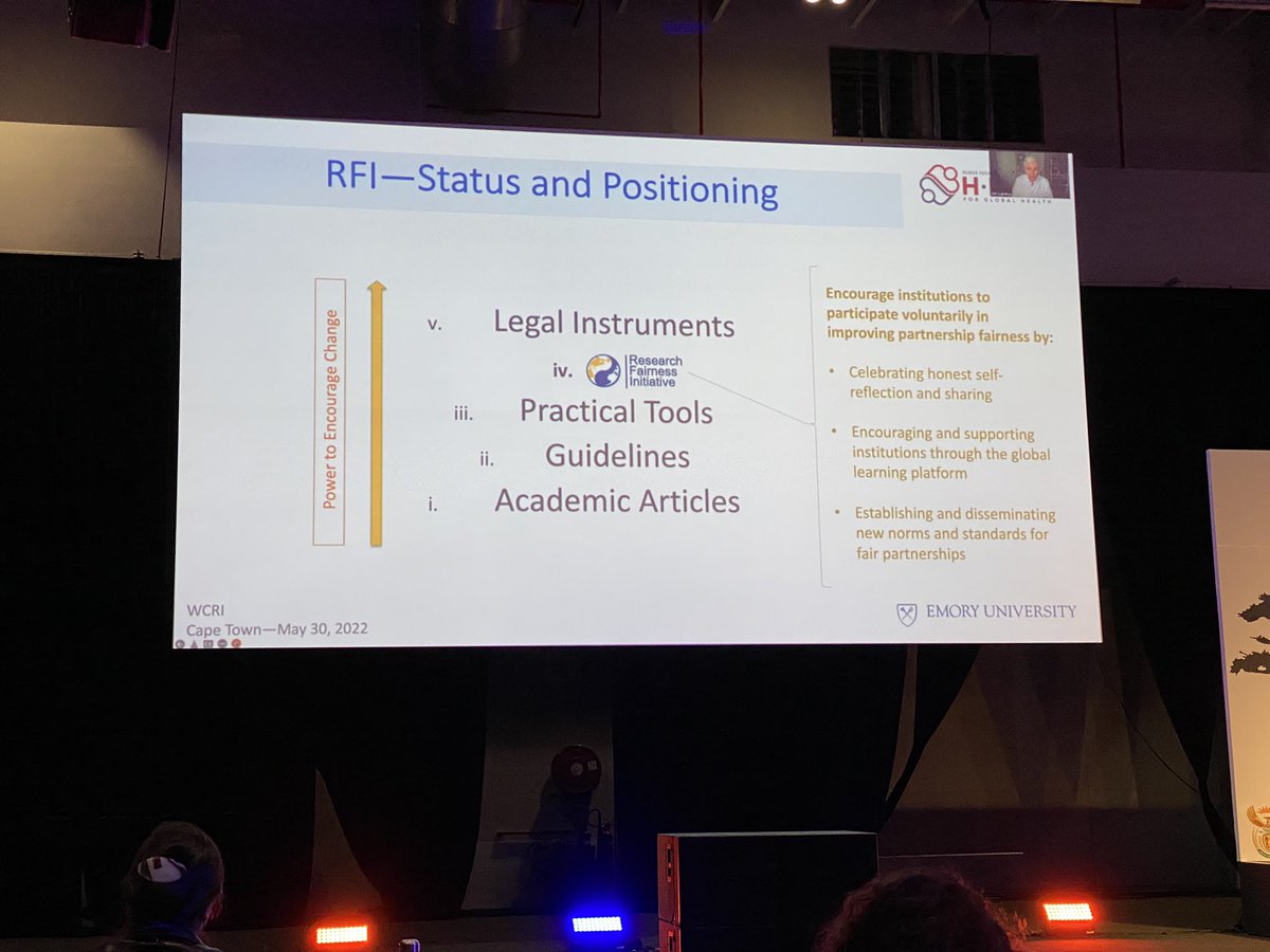 A look at meanings of fairness in research and #researchintegrity &amp; where the RFI fits in research governance frameworks by <a href="/LaveryJim/">Jim Lavery</a> #WCRI2022