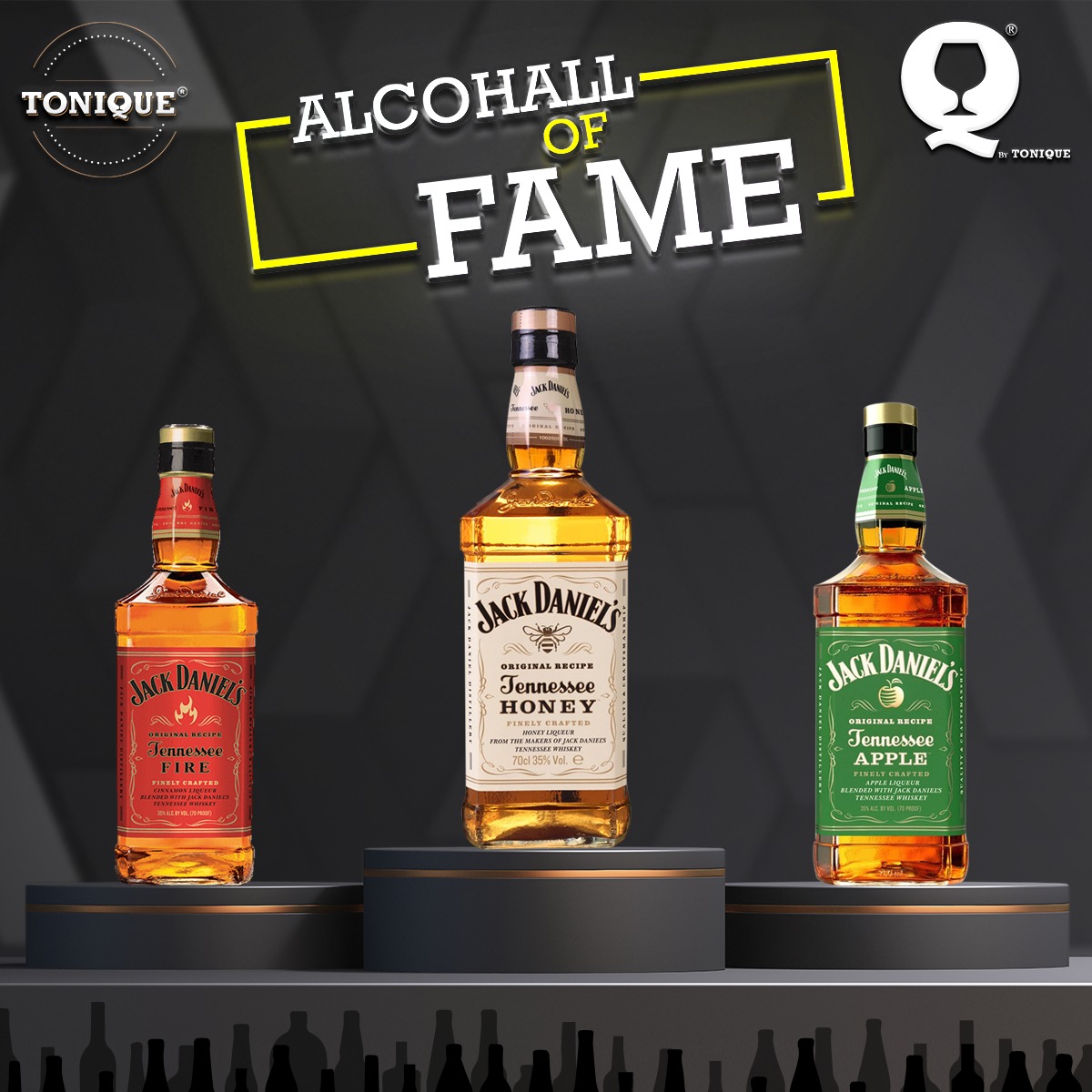 ToniqueIN's tweet photo. Jack Daniels, or the spirit which Frank Sinatra called " the nectar of the Gods", is an all time favourite of whiskey lovers.
#AlcohallOfFame #JackDanielsTennesseeHoney #JackDanielsTennesseeApple #JackDanielsTennesseeFire #Tonique #ToniqueWinesAndSpirits #AsiasLargestLiquorStore https://t.co/sWTWhsKq9F