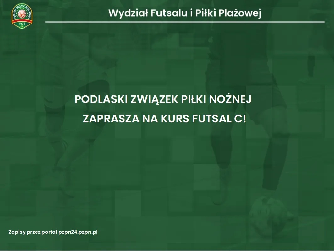 JBudzko's tweet photo. Kurs Futsal C, zapraszamy! #PODLASKIZPN 👍 https://t.co/z6gFH8lddW