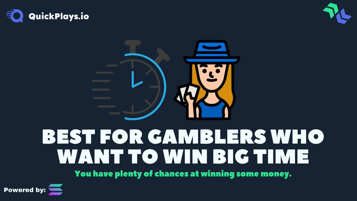 QuickPlays_io's tweet photo. QuickPredict is best for gamblers who want to win big time! With new rounds starting every three minutes, you have plenty of chances of winning some money. #playtoearn #solana #solanacommunity https://t.co/3MxmsJxbVn