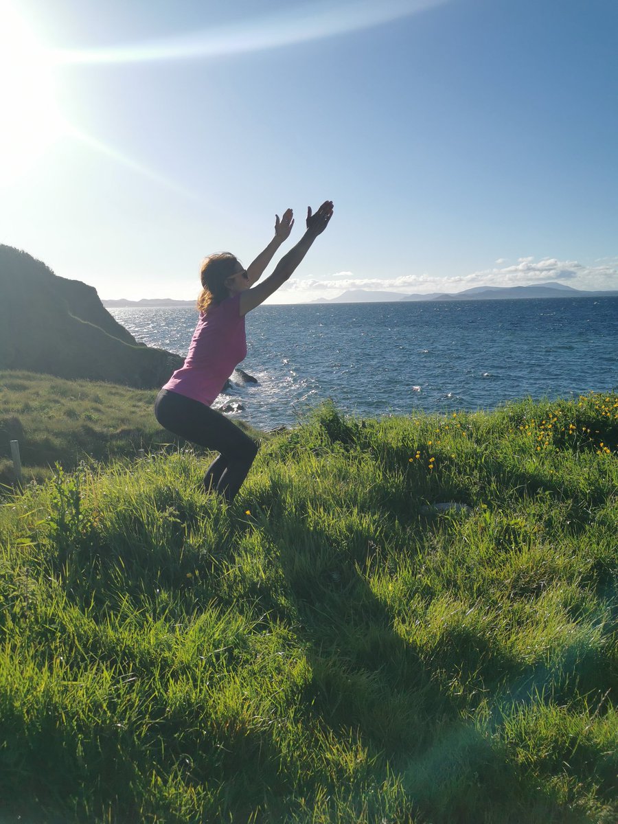Yoga above the sea to end another beautiful weekend in Ireland! Thanks <a href="/mypeakchallenge/">My Peak Challenge</a> and @fitmooney!!!
I'm ready to start today cycle 2 of M5!! Way to go!
<a href="/SamHeughan/">Sam Heughan</a> <a href="/MountainPeakers/">Mountain Peakers</a> <a href="/YogaPeakers/">YogaPeakers</a> <a href="/RealAlexNorouzi/">Alex Norouzi</a> <a href="/MartialPeakers/">Martial Arts Peakers</a> <a href="/UFsPeakers/">United Frenchy sPeakers</a> <a href="/MexicanPeakers/">Mexican Peakers</a> <a href="/IsraelPeakers/">IsraelPeakers 🇮🇱</a>