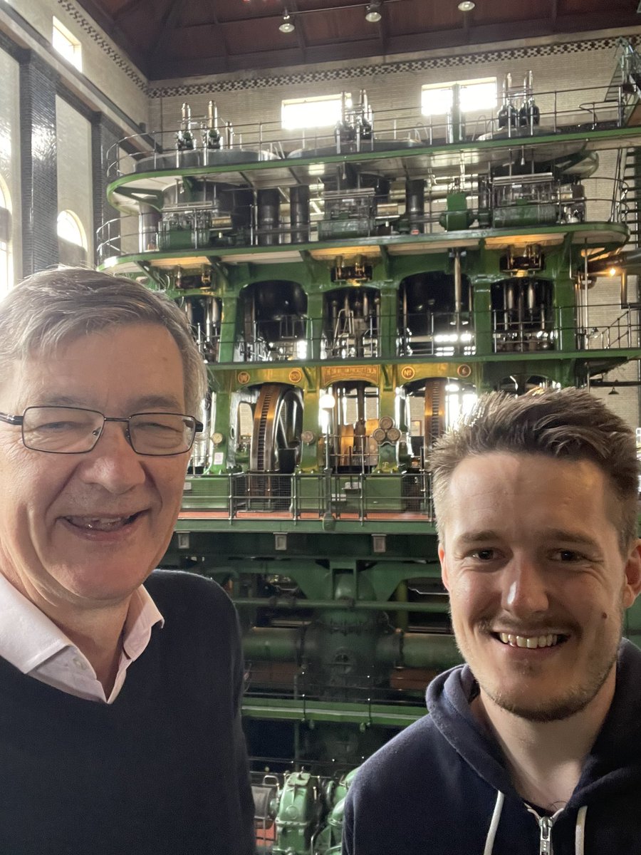 Thank you to Stephen Fielding and <a href="/kempton_steam/">Kempton Steam Museum</a> for inviting me to give my book talk yesterday. The combination of Art Deco architecture, cavernous space and the largest steam engines of their type ever built remains overwhelming…