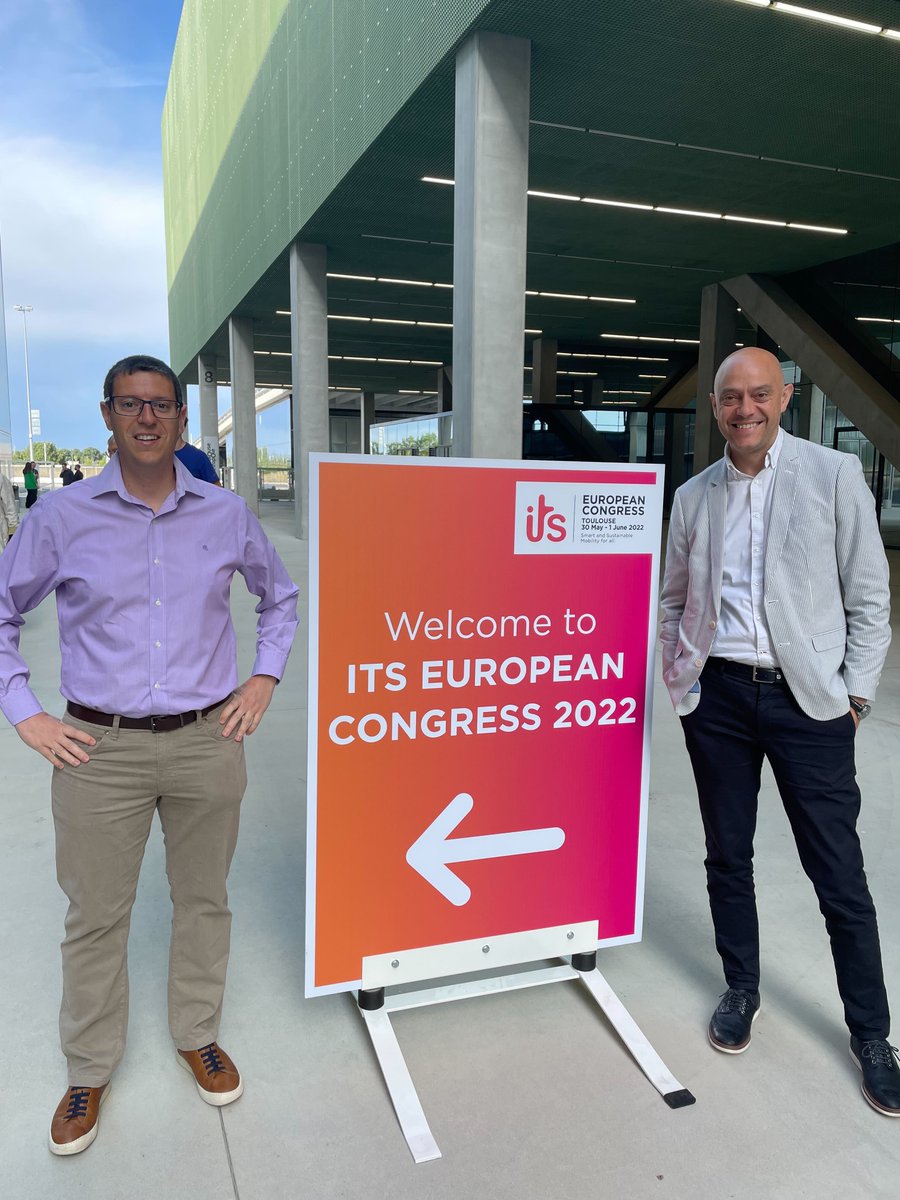 Good morning from #ITSToulouse2022 Looking forward to a great day ahead sharing ideas on #sustainable #smart #mobility 
 #changemakers <a href="/ITS_Congresses/">ITS Congresses</a>