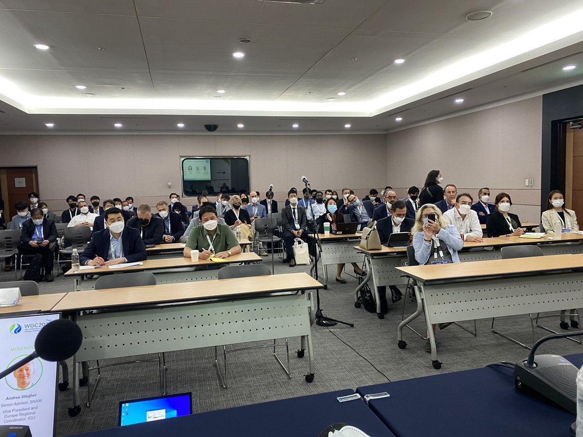 Gas will be an important part of the green transition! Inspiring discussions at the #WGC2022 in Daegu. Honored to share stage with outstanding experts! Thanks for letting me share some 🇳🇴perspectives on #hydrogen and #CCUS! <a href="/oeddep/">human</a> <a href="/InnovasjonNorge/">Innovasjon Norge</a> @Norskoljeoggass @Gassnova
