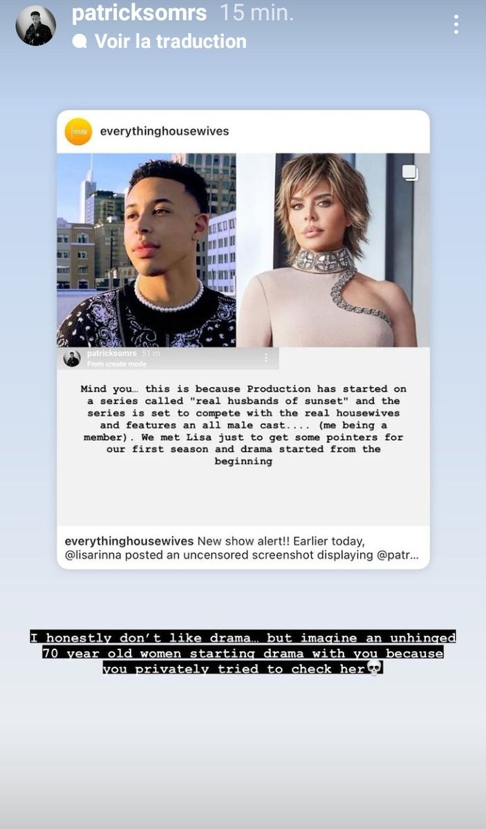 This new drama w/Rinna is bizarre, but this young guy calling her a 70 year old woman had me screaming lol. #RHOBH