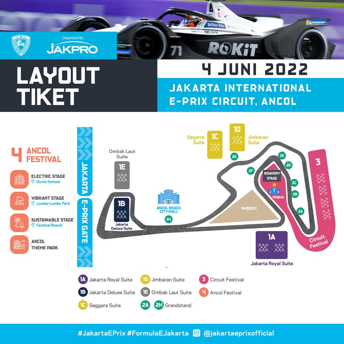 Jakarta E-Prix Official🇲🇨 tweet media
