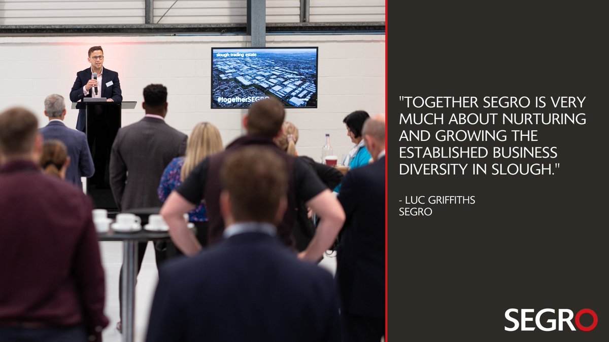 At @SloughTE there is a diverse range of businesses -  this is something we love to celebrate and nurture. Our #TogetherSEGRO event enabled us to do just that.