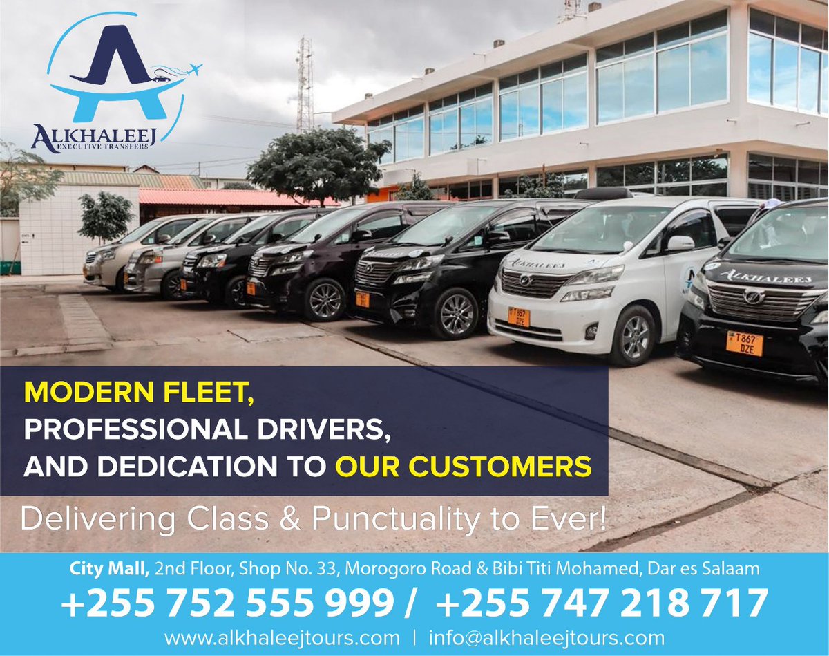 AlkhaleejTours's tweet photo. Our vehicles are modern and luxury to help you move in style from the airport to your destination and back.
Book with us today
https://t.co/bUtyX9zUJS

#alkhaleejprivatetransfers #privatetransfers #luxurycars #cars #destinations #travelactivities #traveldeals #travelpackages https://t.co/8hKoZOeYpB