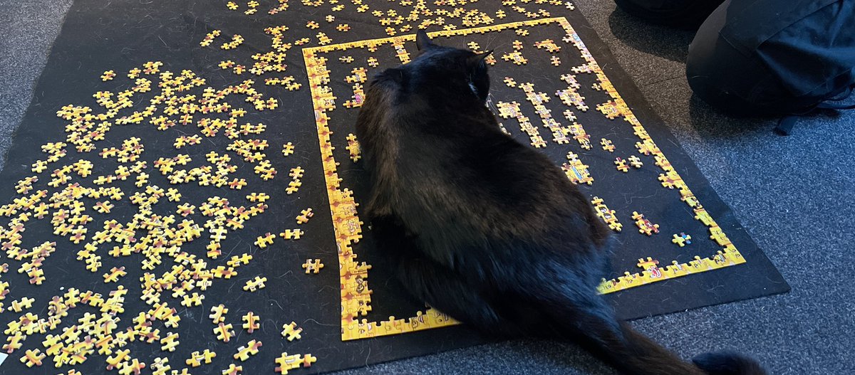 willstown's tweet photo. @ZiziFothSi 30 seconds after we begin doing any puzzle / lego , big jealous boy https://t.co/XsFIPOC2xh