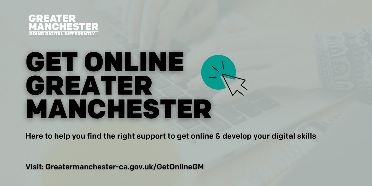 We know that a lack of digital access and skills can negatively impact a person’s life. That’s why @gmcadigital has launched #GetOnlineGM a new webpage to help everyone find the right support to get online and build their digital skills
Visit orlo.uk/ZwGIu #DigiKnow