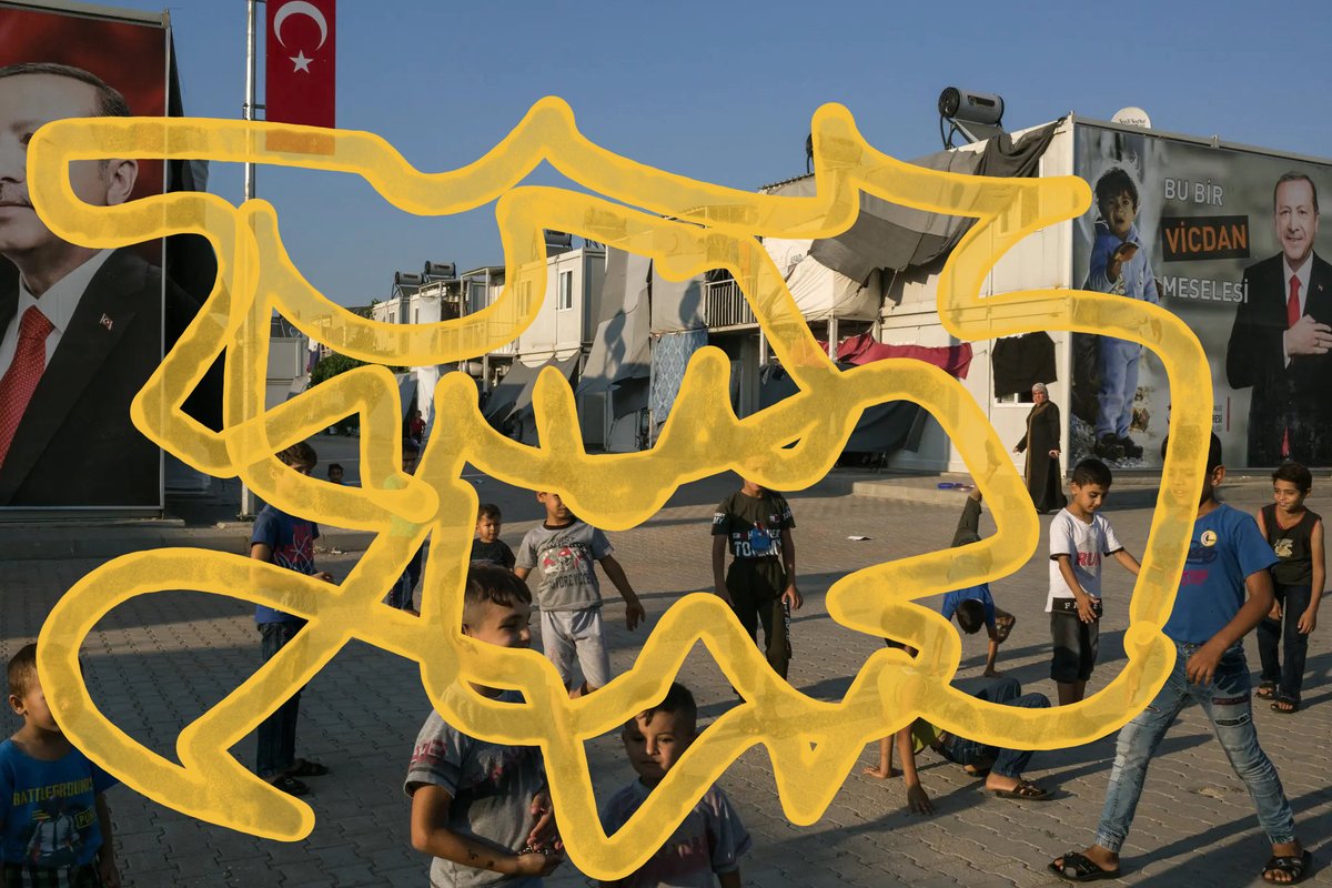 thesquarecentre's tweet photo. 🎯 (dot)migration | “The year is May 3, 2023. #Turkey has assimilated to the face of many refugees and has become #Arabized”. #Sessizistila (by Nazim Suleymanov) 👉https://t.co/BC2qpfg4Wa https://t.co/UHQzMbrKuq