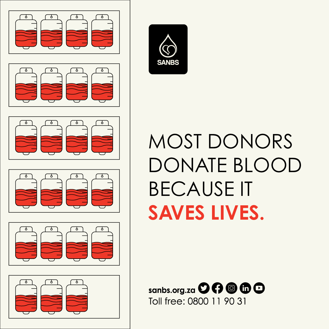 theSANBS's tweet photo. When one donates blood, they give a gift that money cannot buy and science cannot create. https://t.co/IVB6c7932C